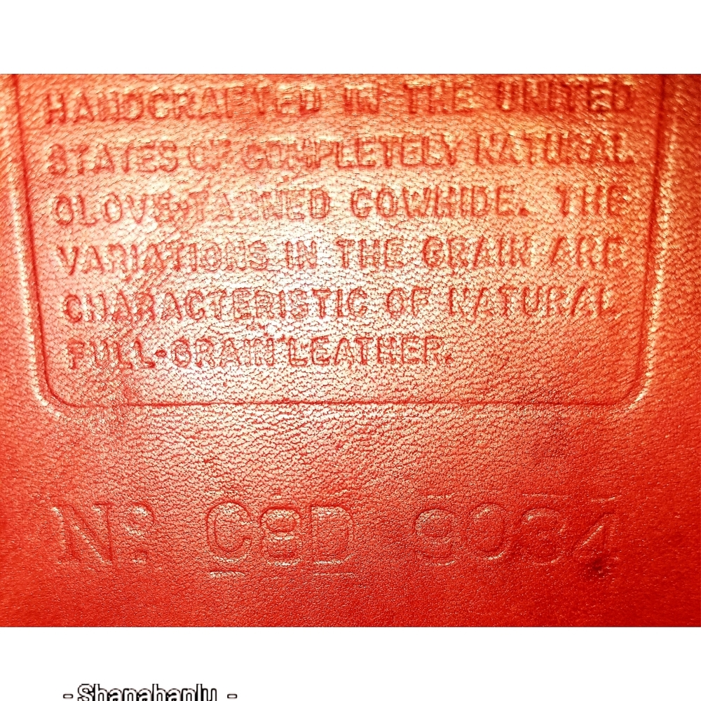 Coach RARE VTG 9034 Red Leather Ergo Flap Bag 💋 - Picture 7 of 13